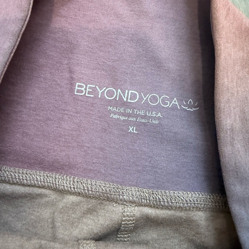 Beyond Yoga Softmark Caught In The Midi High Waist Leggings Chai Jewel XL - Picture 6 of 12